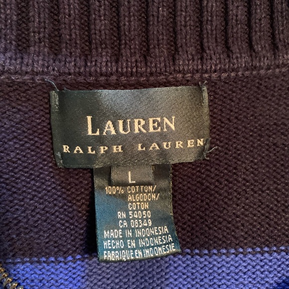 Ralph Lauren Striped Sweatshirt - Picture 3 of 3